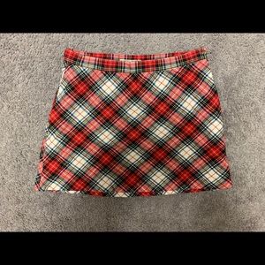 Lucky Brand Plaid Miniskirt